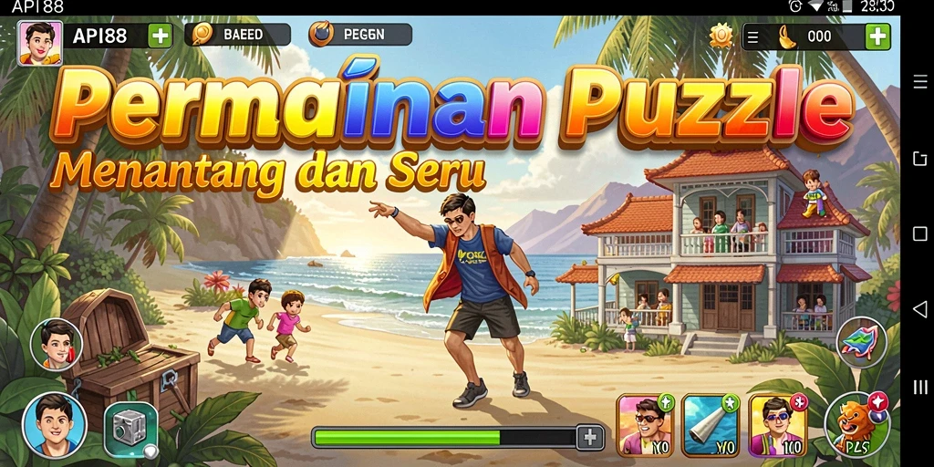 Tampilan gameplay API88 yang menantang dan seru.