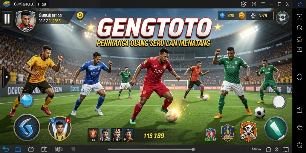 Tampilan gameplay GENGTOTO yang mendebarkan dan kompetitif.