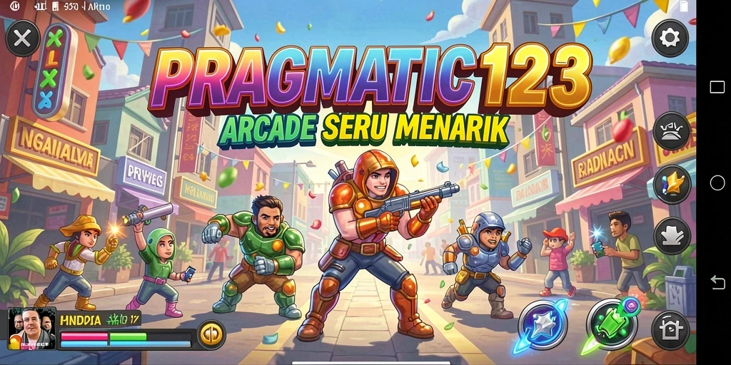 Screenshot gameplay PRAGMATIC123 yang menampilkan momen seru dalam permainan Arcade.