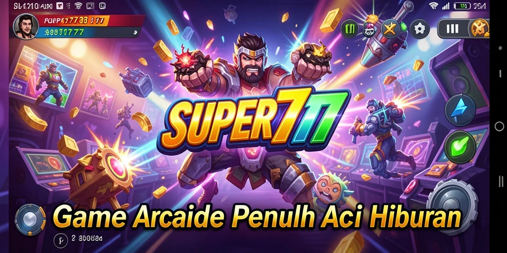 Gameplay seru di SUPER777 yang menguji ketangkasan pemain.